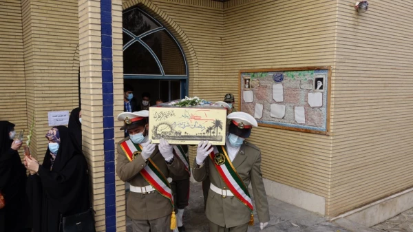 سخنرانی دکتر خنیفر در مراسم تشییع و تدفین شهدای گمنام دانشگاه فرهنگیان استان کردستان 3