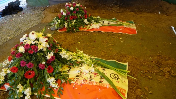 سخنرانی دکتر خنیفر در مراسم تشییع و تدفین شهدای گمنام دانشگاه فرهنگیان استان کردستان 7