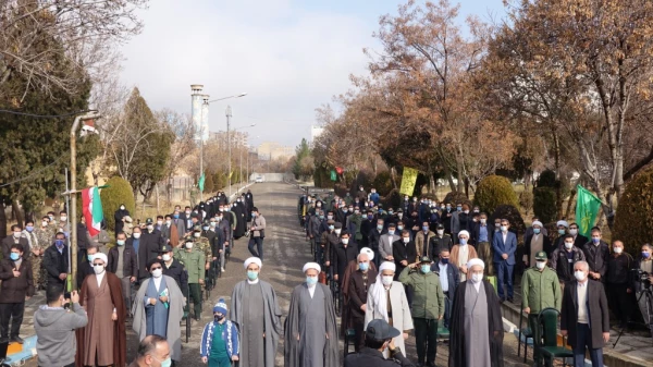 مراسم تشییع و تدفین شهدای گمنام در دانشگاه فرهنگیان کردستان  16