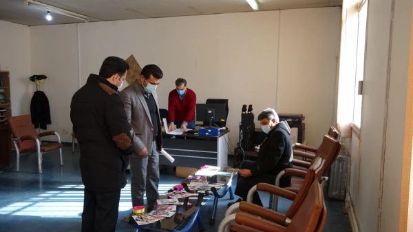 بازدید مدیر امور پردیس های دانشگاه فرهنگیان کردستان از مراحل ثبت نام دانشجومعلمان ورودی99
 11