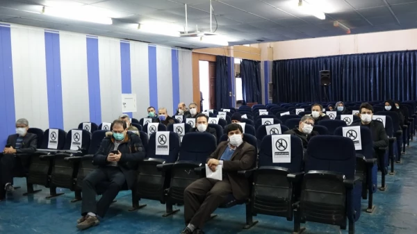 مراسم بزرگداشت شهادت سردار سلیمانی و تجلیل از عوامل اجرایی تشییع و تدفین شهدای گمنام 6