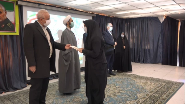 مراسم بزرگداشت شهادت سردار سلیمانی و تجلیل از عوامل اجرایی تشییع و تدفین شهدای گمنام 10