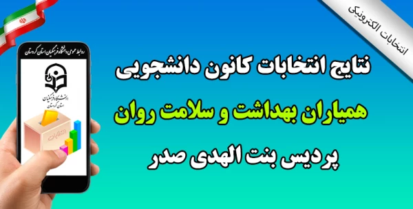 نتایج انتخابات کانون دانشجویی همیاران سلامت روان سال ۹۹
 4