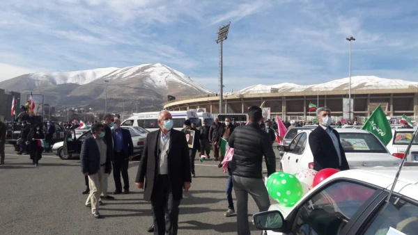 حضور پرشور دانشگاه فرهنگیان کردستان در راهپیمایی خودرویی یوا... ۲۲ بهمن 1399  3