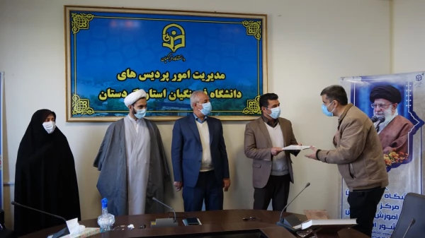 تودیع و معارفه مدیران گروه های آموزشی دانشگاه فرهنگیان کردستان 11