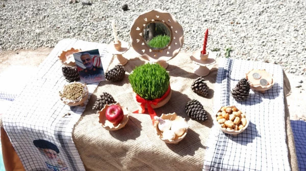 مراسم تجدید میثاق با شهداء و عطرافشانی و غبارروبی گلزار شهدای گمنام دانشگاه 9