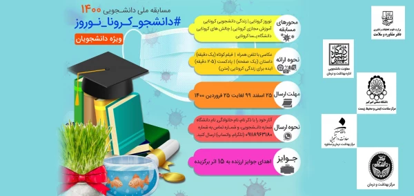 مسابقه دانشجویی1400 (#دانشجو-کرونا-نوروز) 2