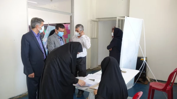 بازدید معاون پشتیبانی و هماهنگی امور پردیس های دانشگاه فرهنگیان کردستان از روند مصاحبه معرفی شدگان چند برابر ظرفیت 6