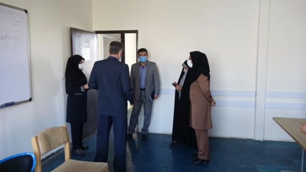 بازدید معاون پشتیبانی و هماهنگی امور پردیس های دانشگاه فرهنگیان کردستان از روند مصاحبه معرفی شدگان چند برابر ظرفیت 9