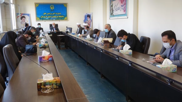 مراسم تکریم و معارفه مسئول بسیج دانشجویی پردیس شهید مدرس سنندج 4