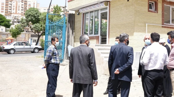 رونمایی از در و تابلو جدید بخش آموزش پردیس بنت الهدی صدر  7