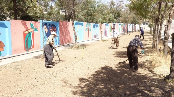 افزایش سرانه فضای سبز محوطه آموزش وسراهای دانشجویی 6