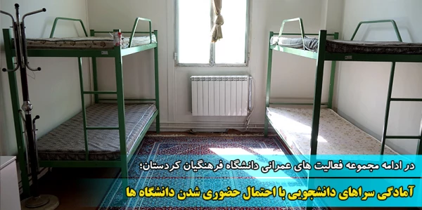 آمادگی سراهای دانشجویی با احتمال حضوری شدن دانشگاه ها 2