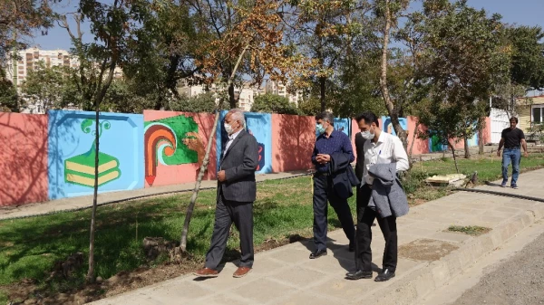 فضاسازی، رنگ آمیزی و نقاشی بخش آموزش پردیس بنت الهدی صدر  3