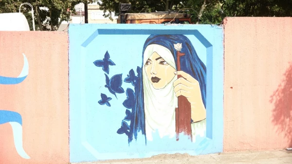 فضاسازی، رنگ آمیزی و نقاشی بخش آموزش پردیس بنت الهدی صدر  11