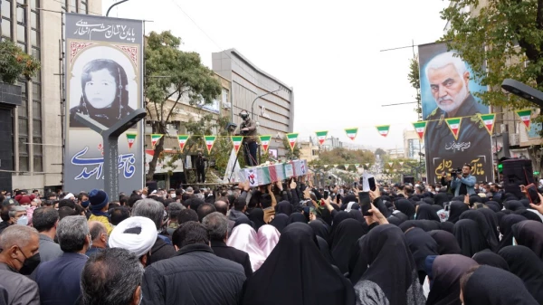 حضور مسئولین دانشگاه فرهنگیان استان کردستان در مراسم تشییع پیکر مطهره شهیده فاطمه اسدی 10