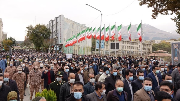 حضور مسئولین دانشگاه فرهنگیان استان کردستان در مراسم تشییع پیکر مطهره شهیده فاطمه اسدی 11