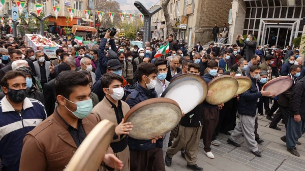 حضور مسئولین دانشگاه فرهنگیان استان کردستان در مراسم تشییع پیکر مطهره شهیده فاطمه اسدی 12