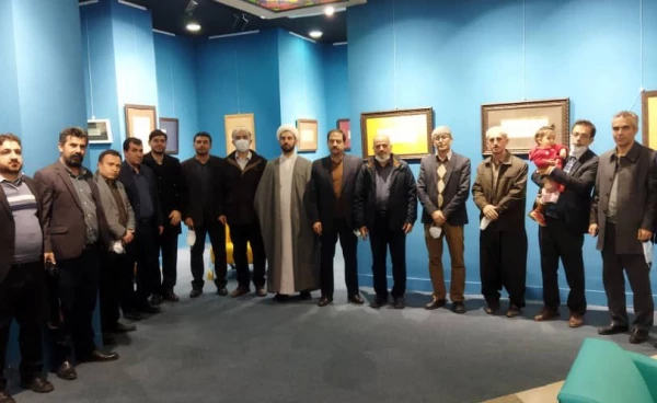 بازدید اعضای هیات علمی و کارکنان دانشگاه فرهنگیان کردستان از کتابخانه امام خمینی سنندج 3