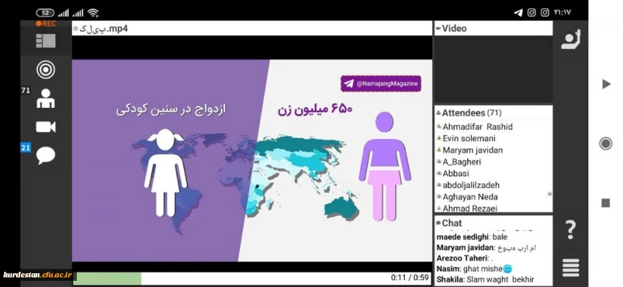 نشست تخصصی تحلیل رکورد شکنی آمار ازدواج دختران 10 تا 14 سال در ایران 3