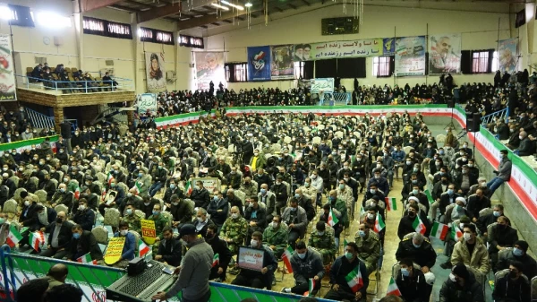 حضور اساتید و کارکنان دانشگاه فرهنگیان کردستان در مراسم گرامیداشت دومین سالگرد شهادت سردار شهید حاج قاسم سلیمانی 3