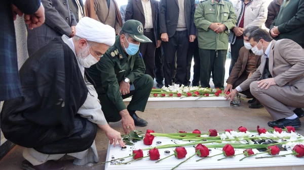 افتتاح یادمان شهدای گمنام دانشگاه فرهنگیان کردستان  9