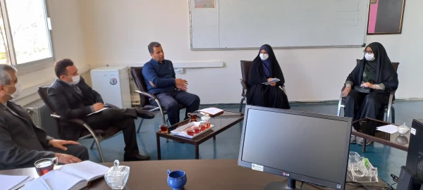 تودیع و معارفه اعضای جدید شورای انضباطی پردیس بنت الهدی صدر سنندج برگزار شد 2