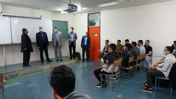 بازدید دکتر معروفی از تشکیل کلاس های حضوری در پردیس های دانشگاه فرهنگیان کردستان 4