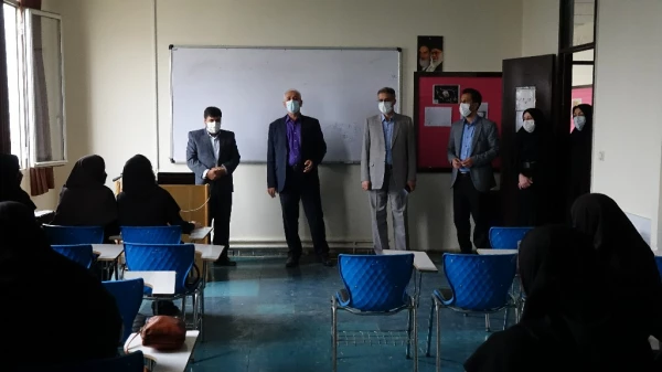 بازدید دکتر معروفی از تشکیل کلاس های حضوری در پردیس های دانشگاه فرهنگیان کردستان 8