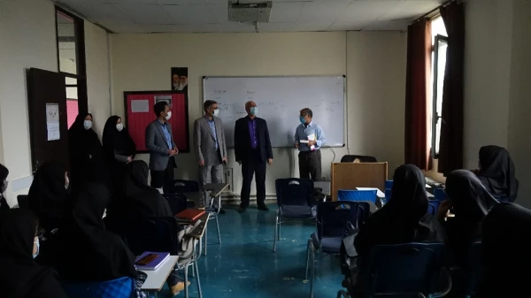بازدید دکتر معروفی از تشکیل کلاس های حضوری در پردیس های دانشگاه فرهنگیان کردستان 10