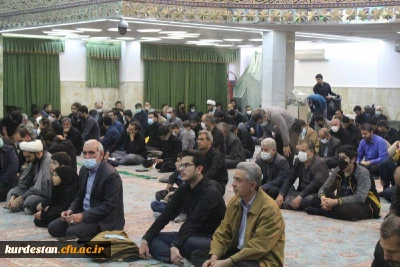 حضور دانشجومعلمان پردیس بنت الهدی صدر سنندج در؛

مراسم احیا شب قدر دانشگاه کردستان