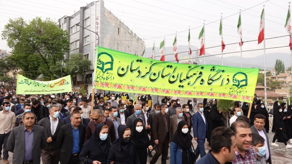 حماسه حضور انقلابی دانشگاه فرهنگیان کردستان در راهپیمایی روز جهانی قدس
 6
