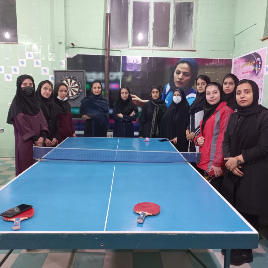 مسابقات تنیس روی میز ویژه دختران دانشگاه فرهنگیان کردستان  2