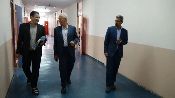 بازید از روند برگزاری امتحانات پایان ترم دانشگاه فرهنگیان استان کردستان 3