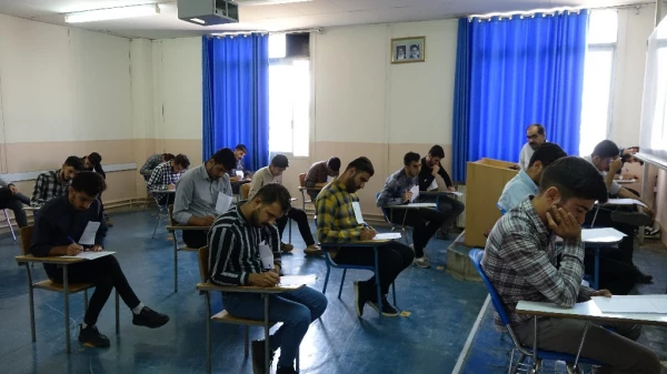 بازید از روند برگزاری امتحانات پایان ترم دانشگاه فرهنگیان استان کردستان 10