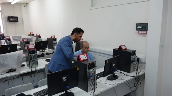 برگزاری آزمون حضوری الکترونیکی مهارت آموزان دردانشگاه فرهنگیان کردستان 6