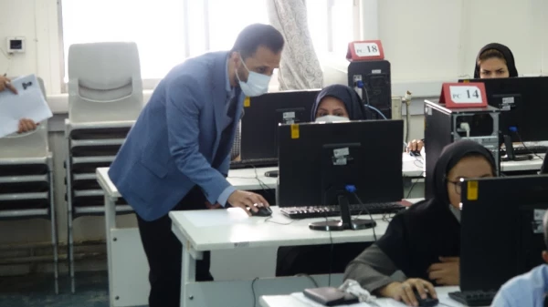 برگزاری آزمون حضوری الکترونیکی مهارت آموزان دردانشگاه فرهنگیان کردستان 9