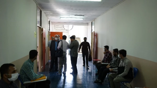 بازدید از روند برگزاری مصاحبه معرفی شدگان چند برابر ظرفیت در مرکز مصاحبه پردیس شهید مدرس 5