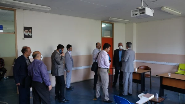 بازدید از روند برگزاری مصاحبه معرفی شدگان چند برابر ظرفیت در مرکز مصاحبه پردیس شهید مدرس 6