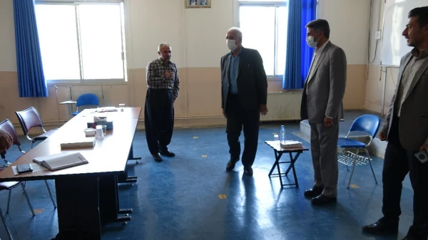 بازدید از روند برگزاری مصاحبه معرفی شدگان چند برابر ظرفیت در مرکز مصاحبه پردیس شهید مدرس 7