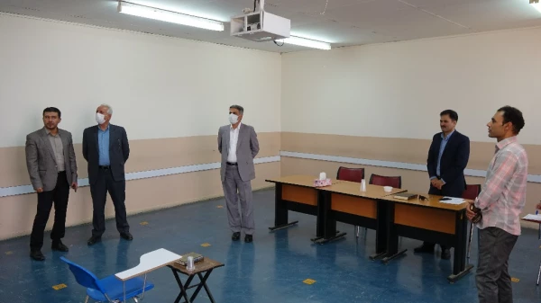 بازدید از روند برگزاری مصاحبه معرفی شدگان چند برابر ظرفیت در مرکز مصاحبه پردیس شهید مدرس 8
