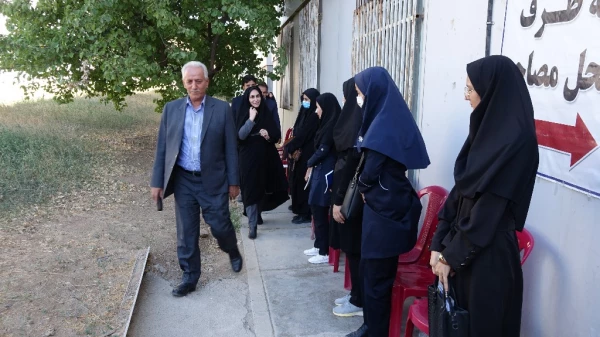 بازدید از روند برگزاری مصاحبه معرفی شدگان چند برابر ظرفیت در دانشگاه فرهنگیان کردستان 3