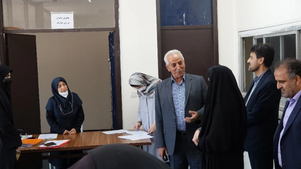 بازدید از روند برگزاری مصاحبه معرفی شدگان چند برابر ظرفیت در دانشگاه فرهنگیان کردستان 4