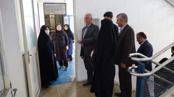 بازدید از روند برگزاری مصاحبه معرفی شدگان چند برابر ظرفیت در دانشگاه فرهنگیان کردستان 5