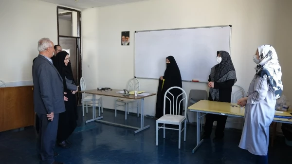 بازدید از روند برگزاری مصاحبه معرفی شدگان چند برابر ظرفیت در دانشگاه فرهنگیان کردستان 6