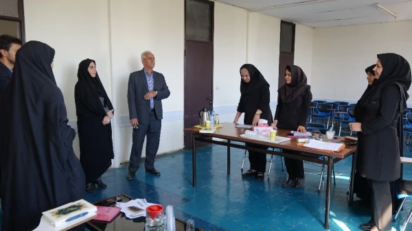 بازدید از روند برگزاری مصاحبه معرفی شدگان چند برابر ظرفیت در دانشگاه فرهنگیان کردستان 9