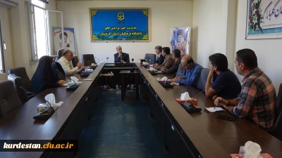 در سالن جلسات مدیریت استانی تشکیل گردید؛

کمیته تغذیه دانشگاه فرهنگیان استان کردستان