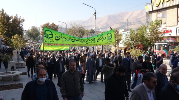 حماسه حضور انقلابی جامعه دانشگاه فرهنگیان کردستان در راهپیمایی روز ملی مبارزه با استکبار جهانی 7