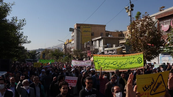 حماسه حضور انقلابی جامعه دانشگاه فرهنگیان کردستان در راهپیمایی روز ملی مبارزه با استکبار جهانی 10