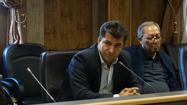 معارفه معاون توسعه منابع و امور دانشجویی پردیس شهید مدرس سنندج 8